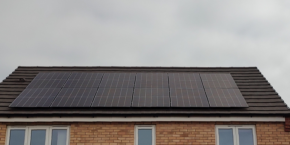 This hotel wanted to save cost and reduce CO2 footprint. A coal powered generating station is in the background of the picture!